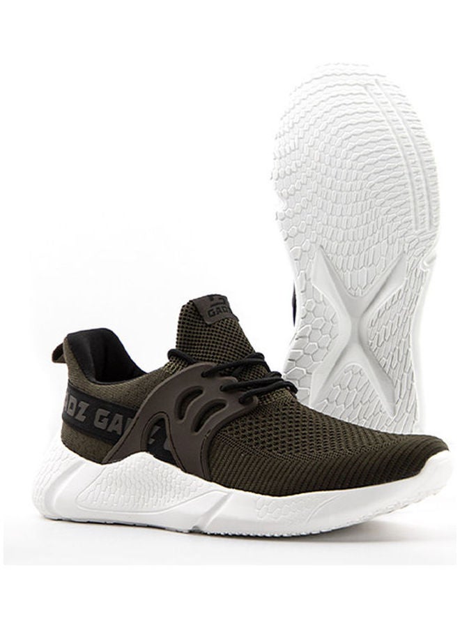 GADZ Men's Momentum Lace-Up Running Shoes Shoes Brown  - Image 4