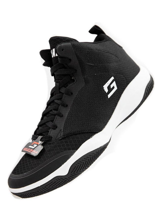GADZ - Men's Cougar High Top Sneakers Black - Image 1