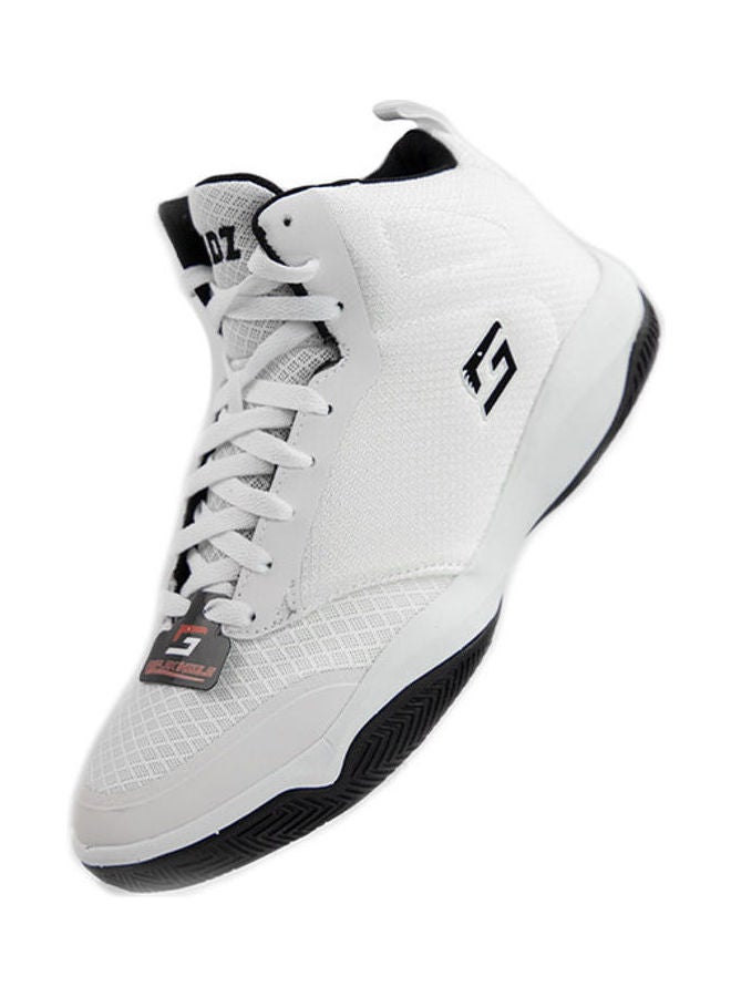 GADZ Men's Cougar High Top Sneakers White  - Image 5
