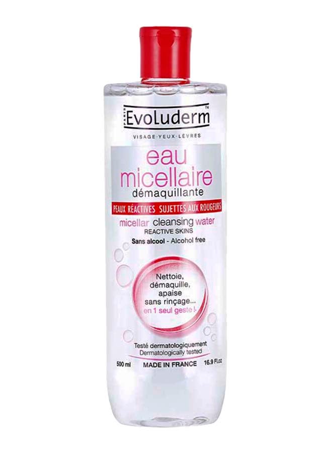 Evoluderm - Micellar Cleansing Water for Reactive, Red-prone Skin Clear 250ml - Image 1