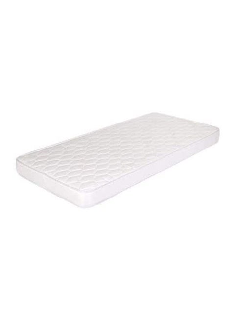 Single Medicated Mattress White 190x10cm