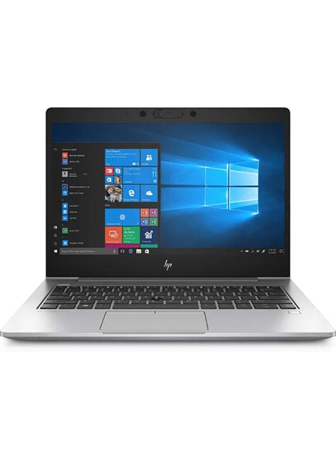 HP EliteBook 830 G6 Laptop With 13.3-Inch Display, Core i7-8665U Processer/32GB RAM/512GB SSD/Intel UHD Graphics English Natural Silver  - Image 1