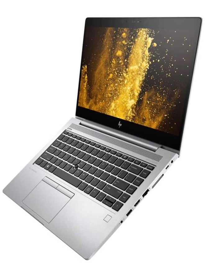 إتش بي لابتوب إيليت بوك G5‏ 840  بشاشة 14 بوصة، ومعالج كور i5-8350U، وذاكرة رام 8 جيجابايت، ومحرك أقراص SSD‏ 256 جيجابايت، وبطاقة رسومات إنتل بدقةٍ فائقة الوضوح اللغة الإنجليزية فضي 