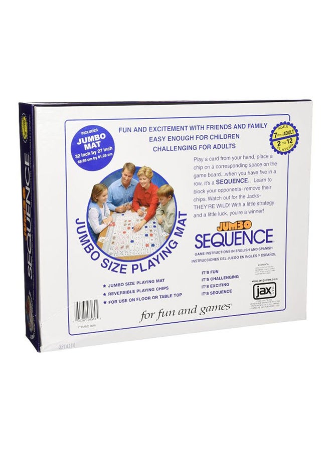 Jax Jumbo Sequence Board Game  - Image 2