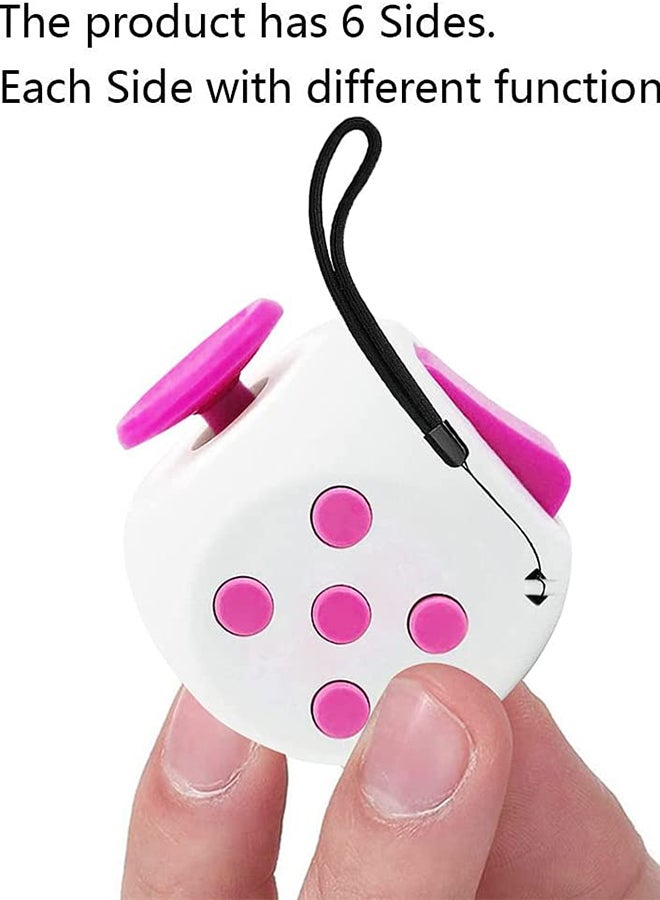 Generic - Cube Shape Fidget Spinner With 6 Sides Each Side Different Function - Image 1
