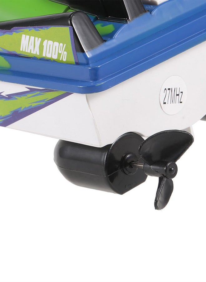 Flytec Double Propeller Design Radio Controlled Electric Racing Boat for Kids 38x14x13cm - Image 5