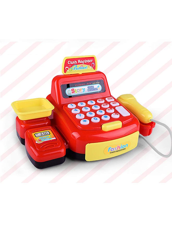 CYTHERIA Electronic Cash Register Pretend Play Set 12 x 11 x 18cm - Image 2