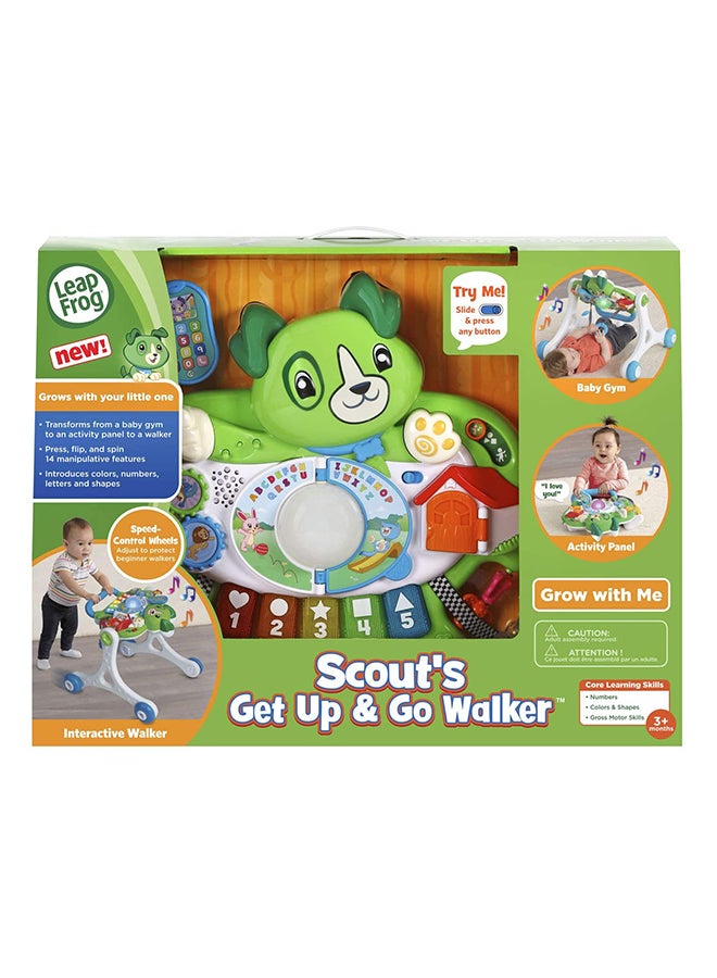 LeapFrog - 3-In-1 Get Up And Go Walker Activity Toy 80-604201 - Image 1