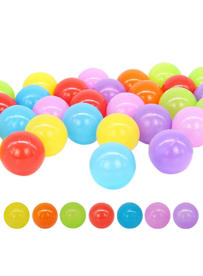 100-Piece Colorful Soft Plastic Ocean Fun Ball Tent Swim Pit Toy Game Set - Image 1