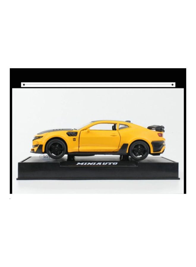 Bitter Transformers The Last Knight: Bumblebee Car Model Yellow  - Image 1