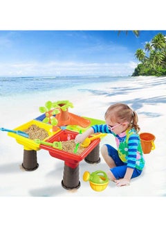 Beauenty Sand Playing Toy Set Unique Shape Design, Portable Durable For Children 18x14x18inch  - Image 5