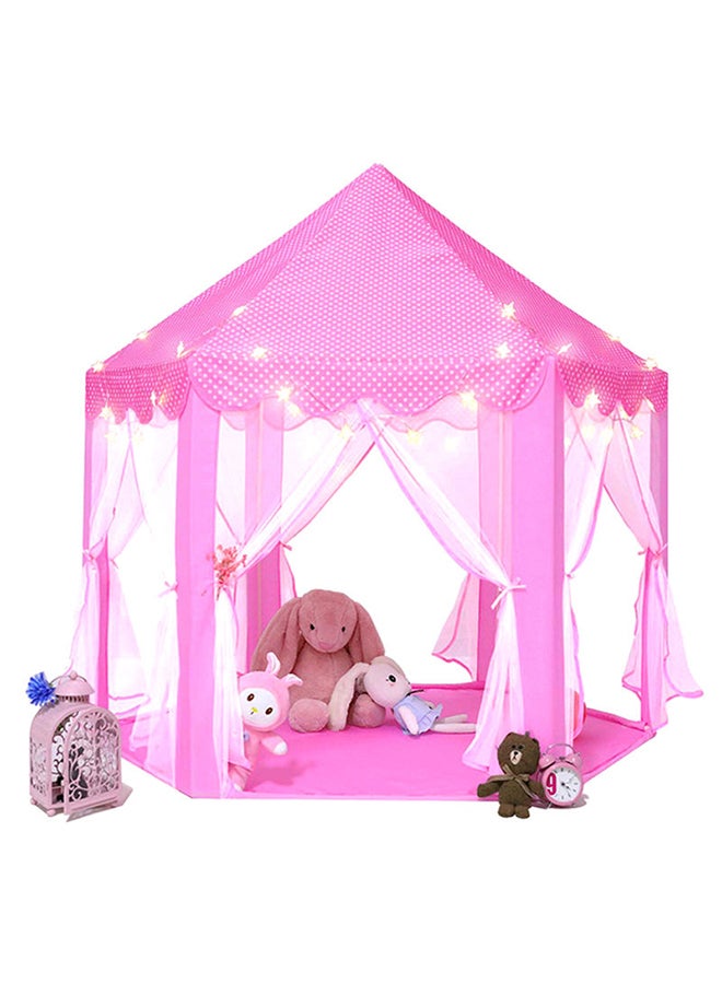 Monobeach Princess Castle Play Tent With Star String Light 55 x 53inch - Image 2