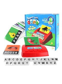 Beauenty Alphabet Letter Word Spelling Early Learning Toy Kit For Toddlers 14x13.5x4cm  - Image 1