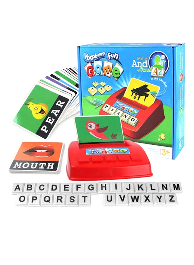 Beauenty Alphabet Letter Word Spelling Early Learning Toy Kit For Toddlers 14x13.5x4cm  - Image 1