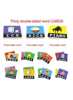 Beauenty Alphabet Letter Word Spelling Early Learning Toy Kit For Toddlers 14x13.5x4cm  - Image 3