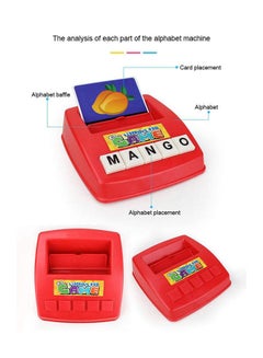 Beauenty Alphabet Letter Word Spelling Early Learning Toy Kit For Toddlers 14x13.5x4cm  - Image 4