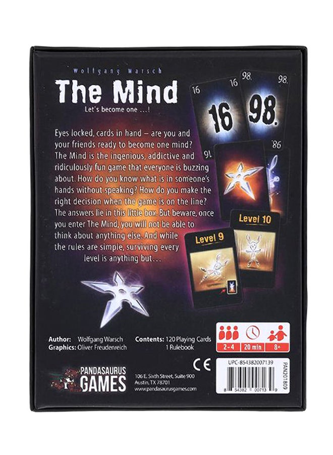 The Mind Without Talking Party Card Game
