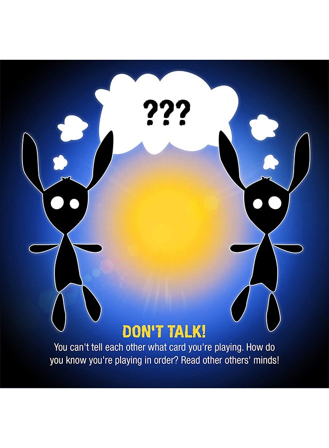 The Mind Without Talking Party Card Game
