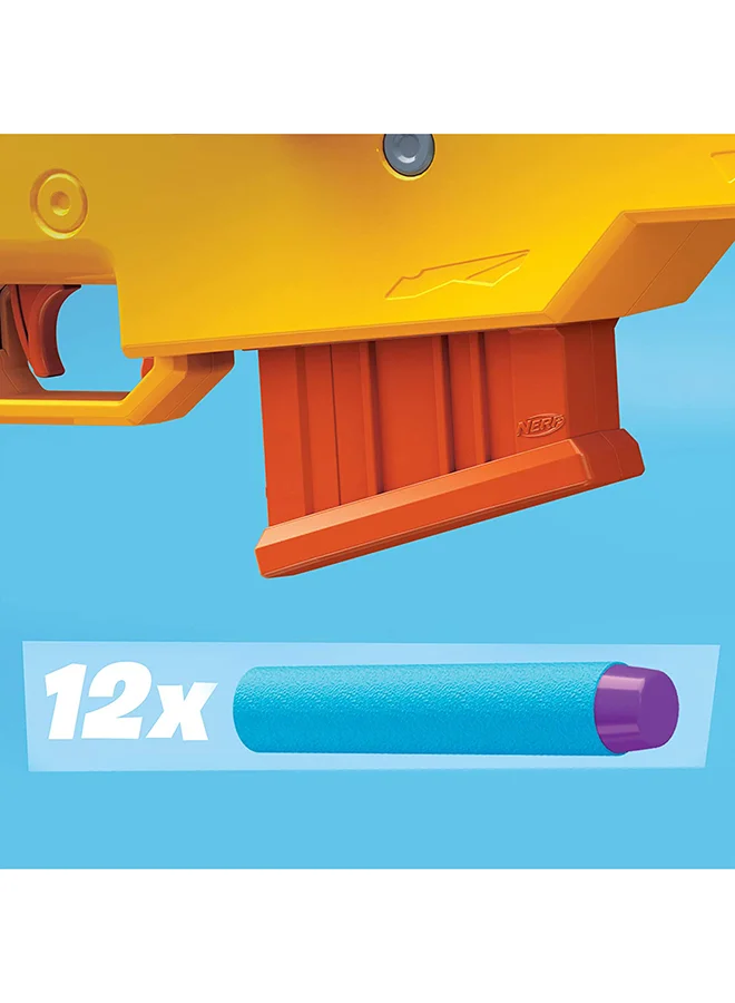 NERF Nerf Fortnite Basr-L Bolt Action, Clip Fed Blaster -- Includes Removable Scope, 6-Dart Clip And 12 Official Nerf Elite Darts 6.7x76.2x26cm