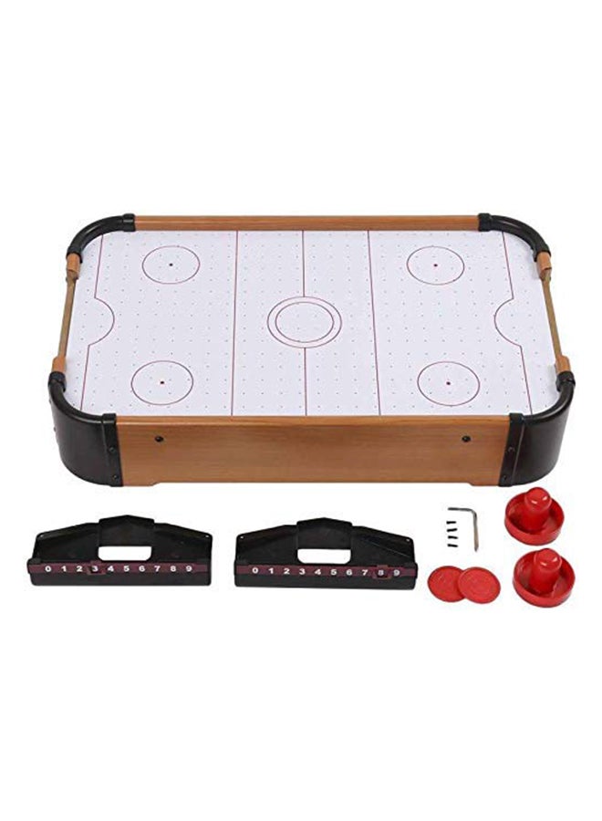Indoor Outdoor Steady Durable Encouraging Wooden Hockey Game Toy Set For Kids  - Image 4