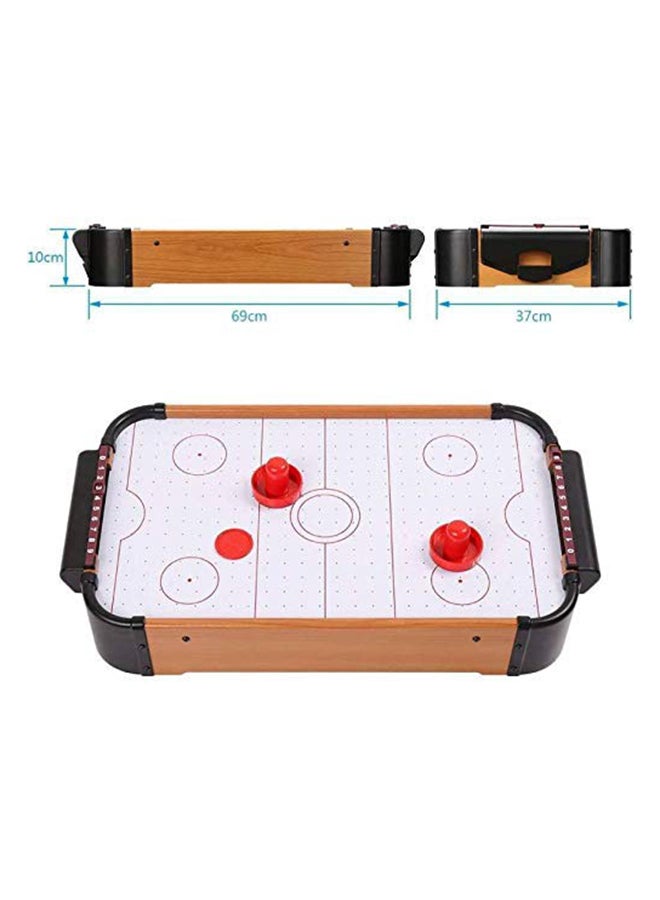 Indoor Outdoor Steady Durable Encouraging Wooden Hockey Game Toy Set For Kids