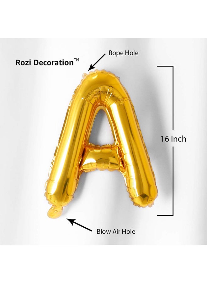 Goldedge - Congrats Letter Designed Balloon 16inch - Image 1