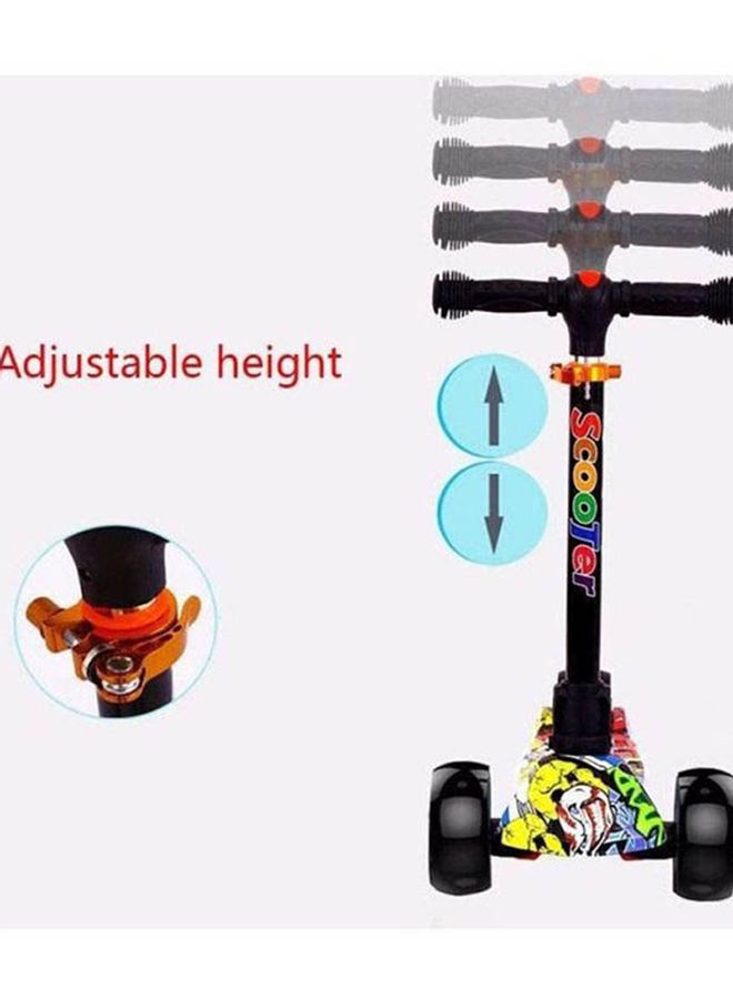 Cool Baby 3-Wheel LED Light Up Adjustable Foldable Scooter Multicolour 60x65x28cm - Image 5