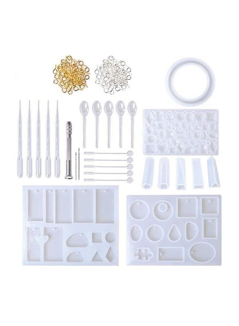 127-Piece Diy Handmade Resin Casting Mold Kit