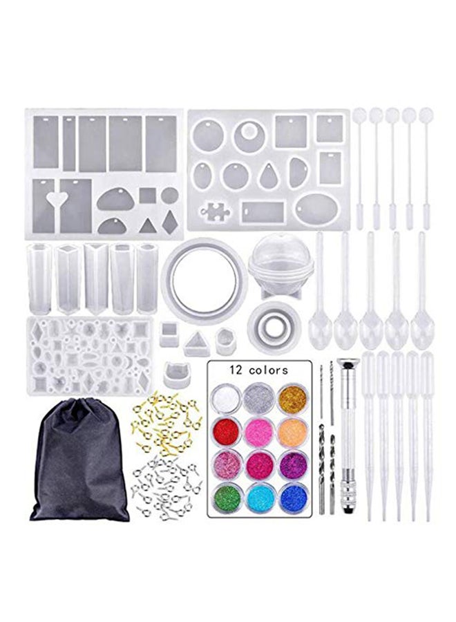 127-Piece Diy Handmade Resin Casting Mold Kit