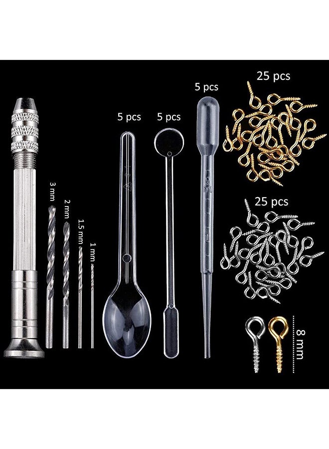 127-Piece Diy Handmade Resin Casting Mold Kit