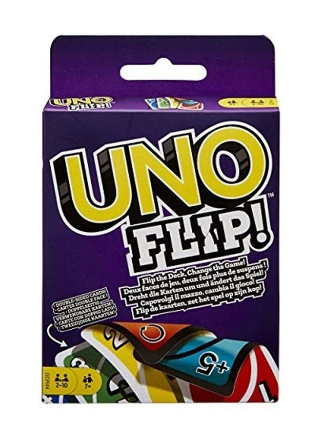 Mattel Games - UNO Flip Card Game 1x5inch - Image 1