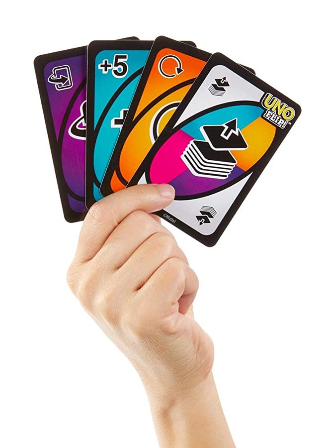Mattel Games - UNO Flip Card Game 1x5inch - Image 1