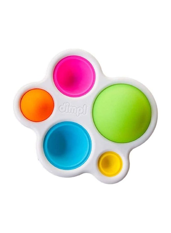 Fat Brain Toys - Dimpl Baby Toy Easy To Clean And Disinfect Relieves Teething Pain Pop Up 36.2x20.7x17.7cm - Image 1
