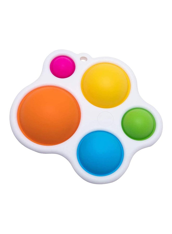Fat Brain Toys - Dimpl Baby Toy Easy To Clean And Disinfect Relieves Teething Pain Pop Up 36.2x20.7x17.7cm - Image 1