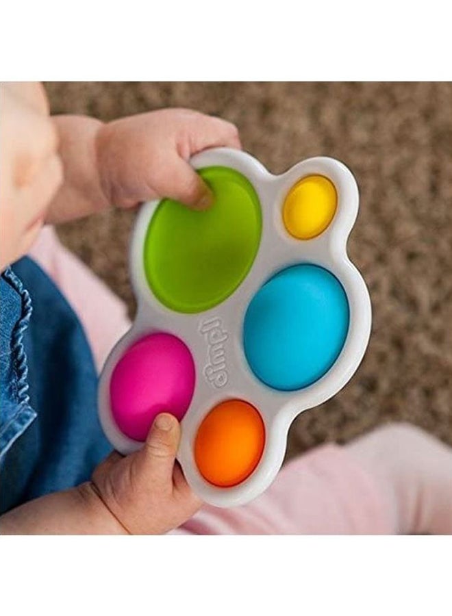 Fat Brain Toys - Dimpl Baby Toy Easy To Clean And Disinfect Relieves Teething Pain Pop Up 36.2x20.7x17.7cm - Image 1