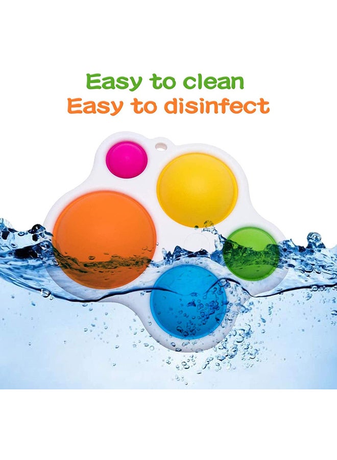 Fat Brain Toys - Dimpl Baby Toy Easy To Clean And Disinfect Relieves Teething Pain Pop Up 36.2x20.7x17.7cm - Image 1