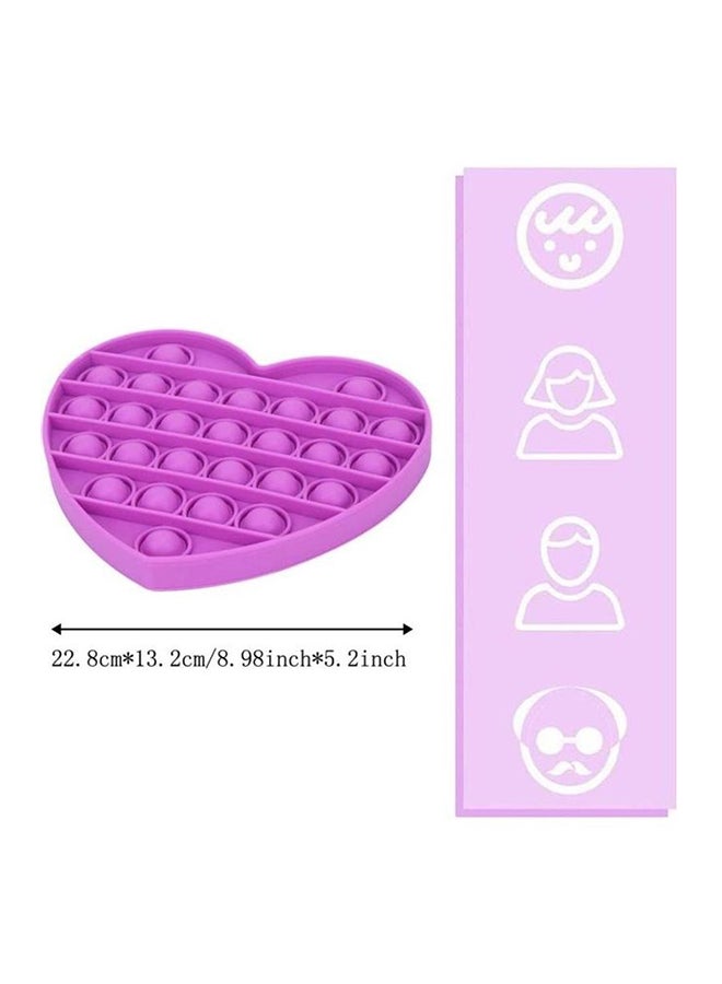 شو وو لعبة فيدجيت حسية لفرقعة الفقاعات بالضغط من 4 قطع - Image 3