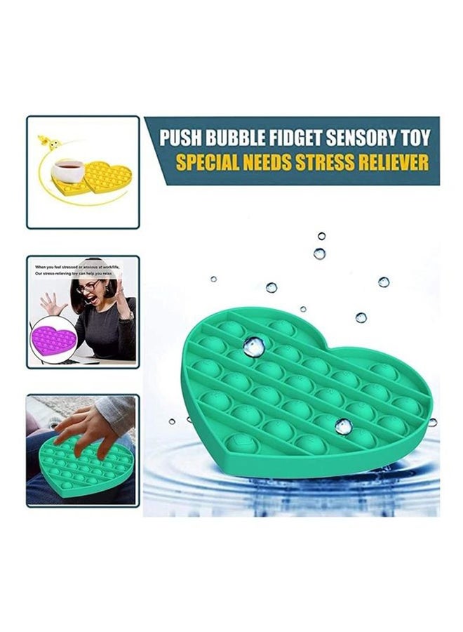 شو وو لعبة فيدجيت حسية لفرقعة الفقاعات بالضغط من 4 قطع - Image 4