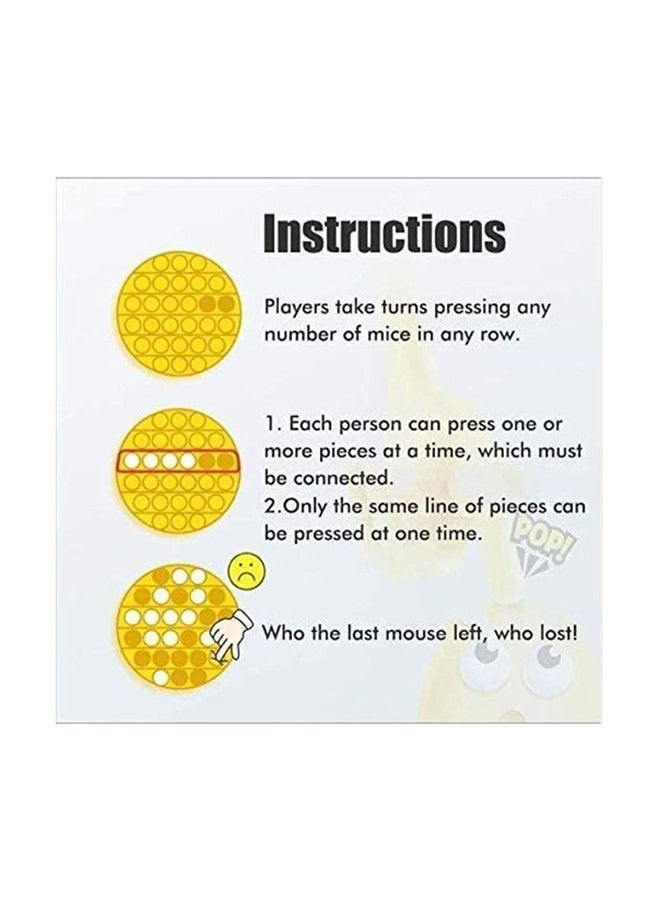 شو وو لعبة فيدجيت حسية لفرقعة الفقاعات بالضغط من 4 قطع - Image 5