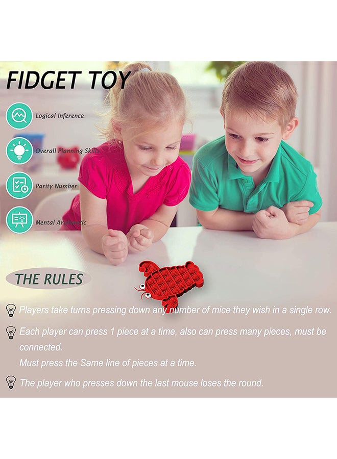 شو وو لعبة فيدجيت حسية مزودة بفقاقيع منبثقة - Image 4