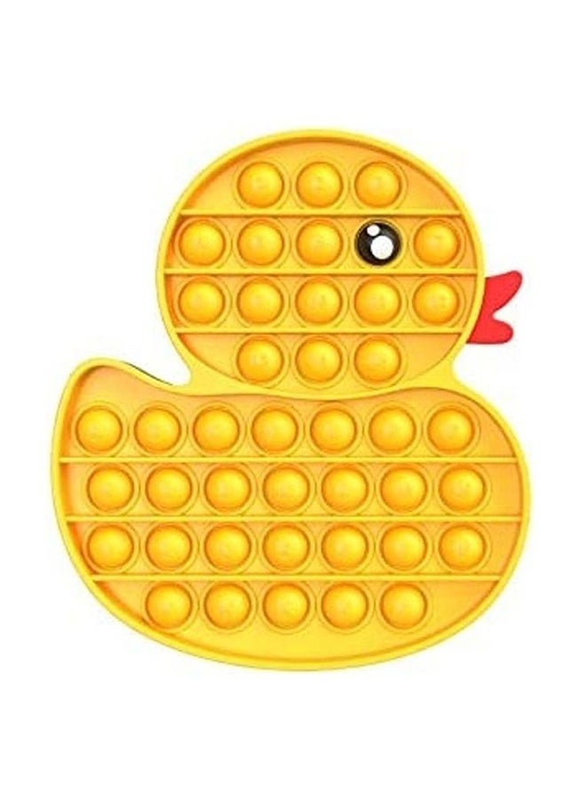 شو وو لعبة فيدجت حسية بتصميم فقاعات قابلة للضغط على شكل بطة - Image 1