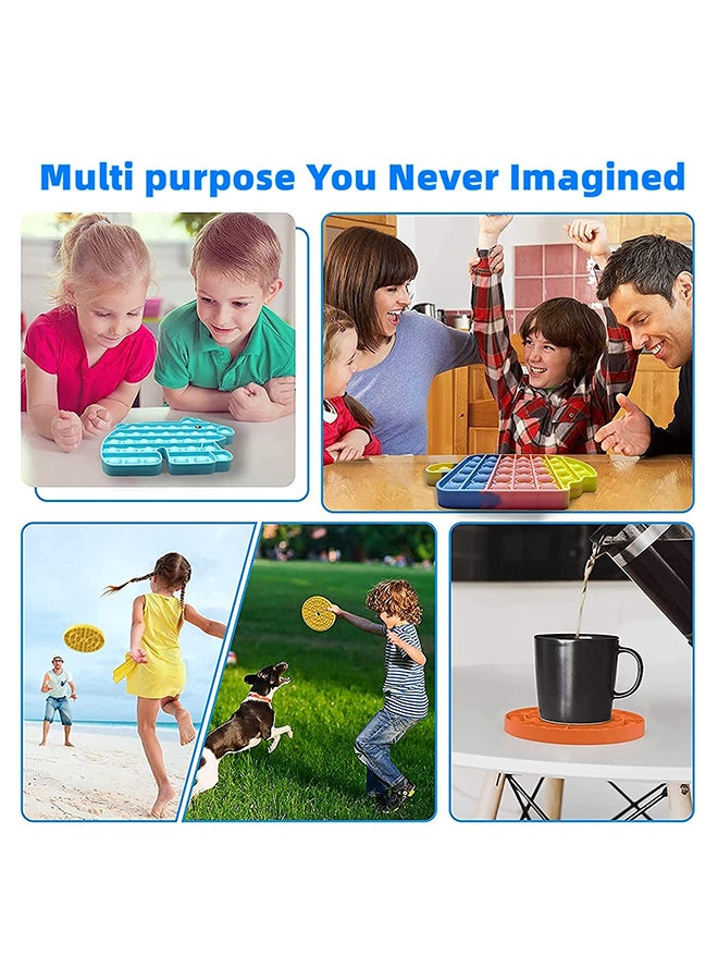 شو وو لعبة فيدجت حسية بتصميم فقاعات قابلة للضغط على شكل بطة - Image 5