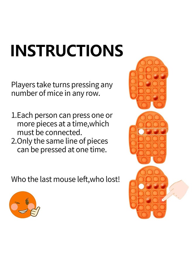 XiuWoo Push Pop Bubble Sensory Fidget Toy - Image 4