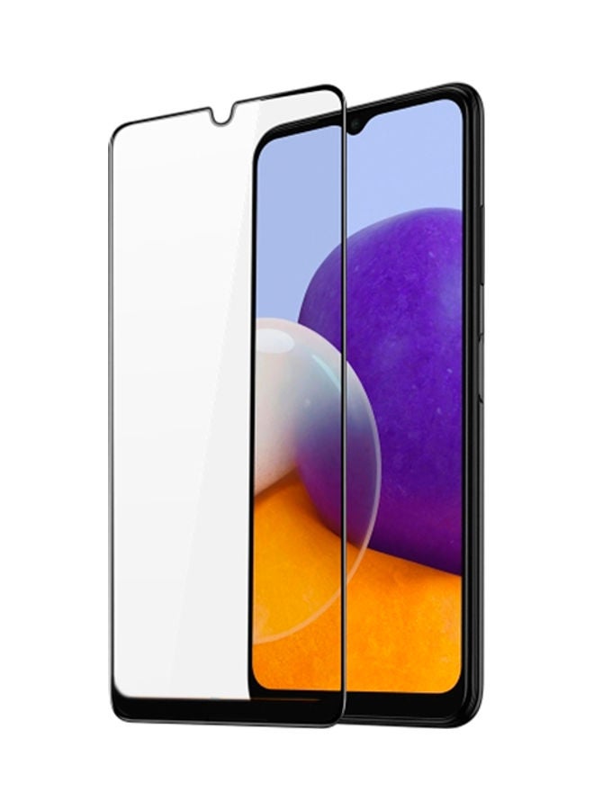 MOCOM 9D Tempered Glass Screen Protector For Samsung Galaxy A22 5G Clear