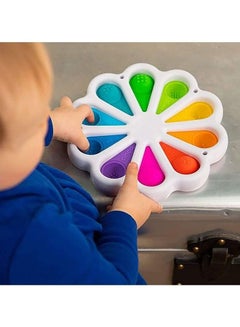 Generic Flower Fidget  Sensory Simple Dimple Toy 5.9x5.9x0.98cm  - Image 5