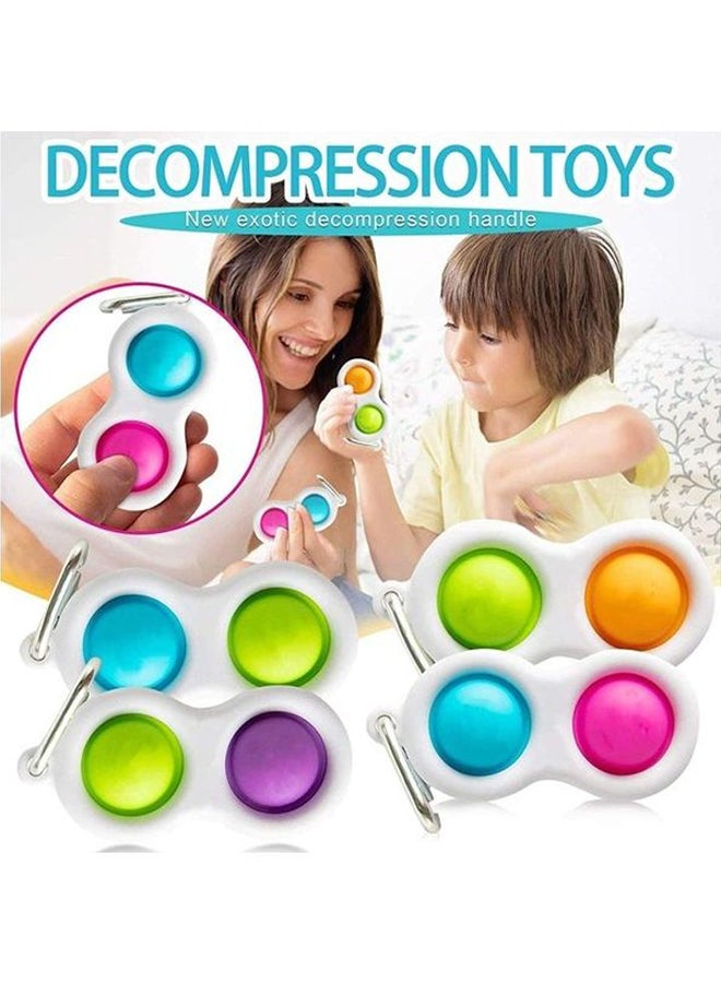 XiuWoo - 2-Piece Simple Dimple Fidget Toy - Image 1