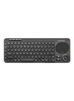 PROMATE Dual Mode Portable Wireless Multimedia Keyboard with Touchpad Black  - Image 1