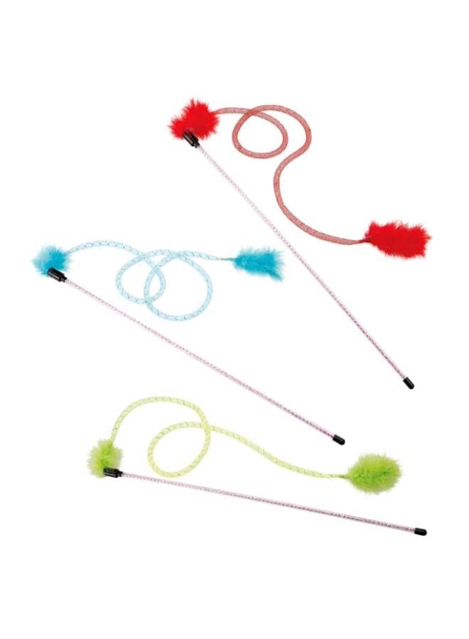 Ferplast Cat Plastic Toy With Pendant Multicolour 