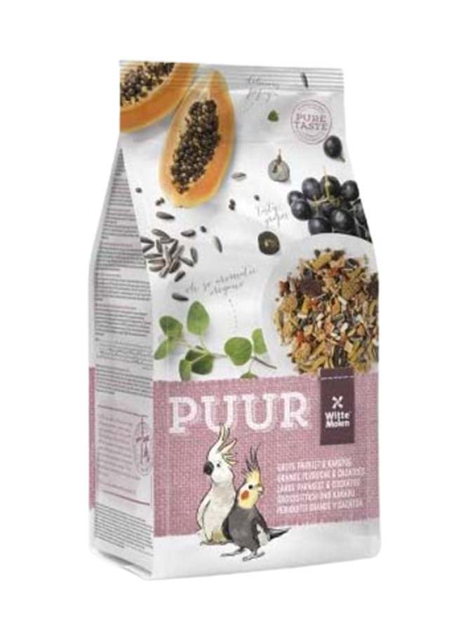 ويت مولين Puur Parakeet And Cockatoo Multicolour 2kg