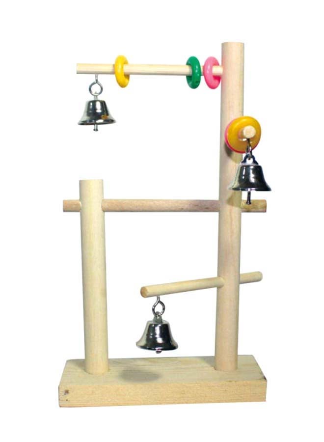 لعبة الطائر الشجري بلاي فول مقاس 27x15 سم بني